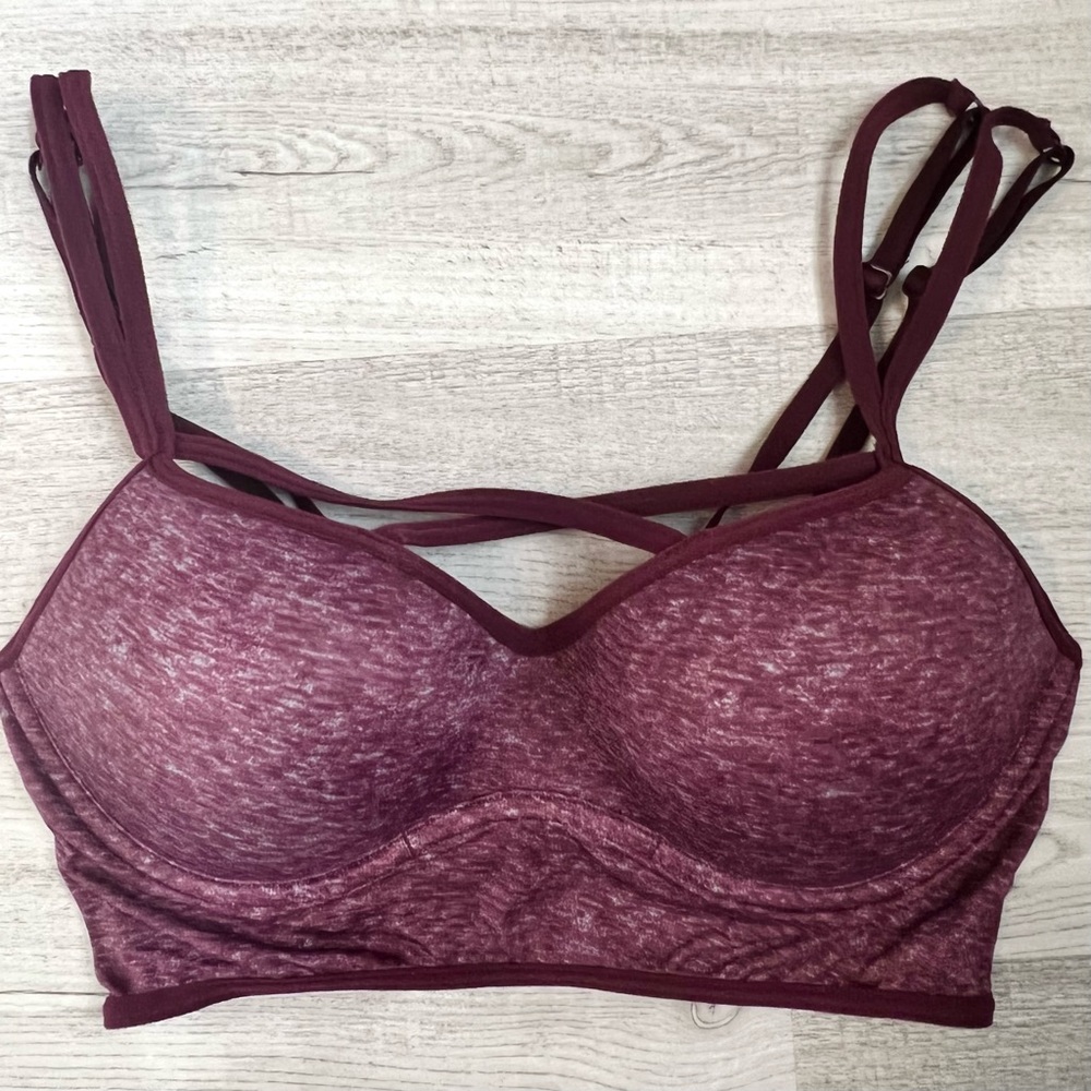 Victoria’s Secret PINK Burgundy Color Bralette Size S